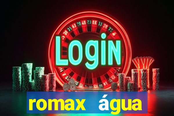 romax água sanitária agua sanitaria romax pronto fispq